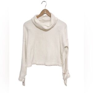 Madewell 100% Cotton Cowl Neck Sweater